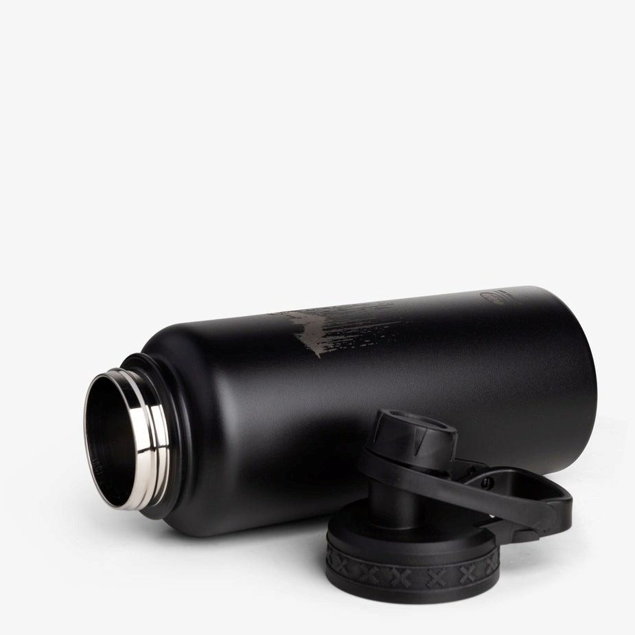 Пляшка для води металева з подвійною вакуумною ізоляцією Bohtal Insulated Bottle 960 ml/32 oz Black Batman