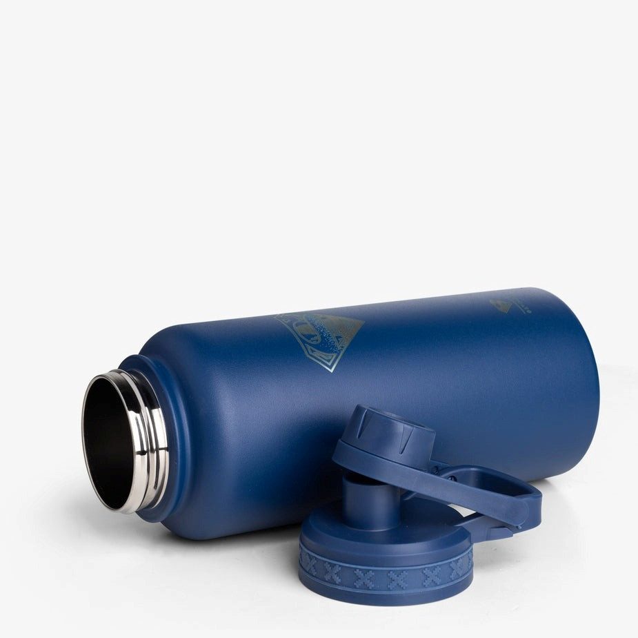 Пляшка для води металева з подвійною вакуумною ізоляцією Bohtal Insulated Bottle 960 ml/32 oz Blue Superman