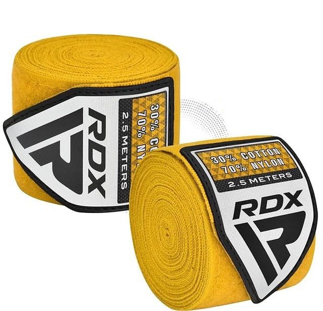 Бинти для боксу RDX Hand Wraps Yellow (2.5м.)