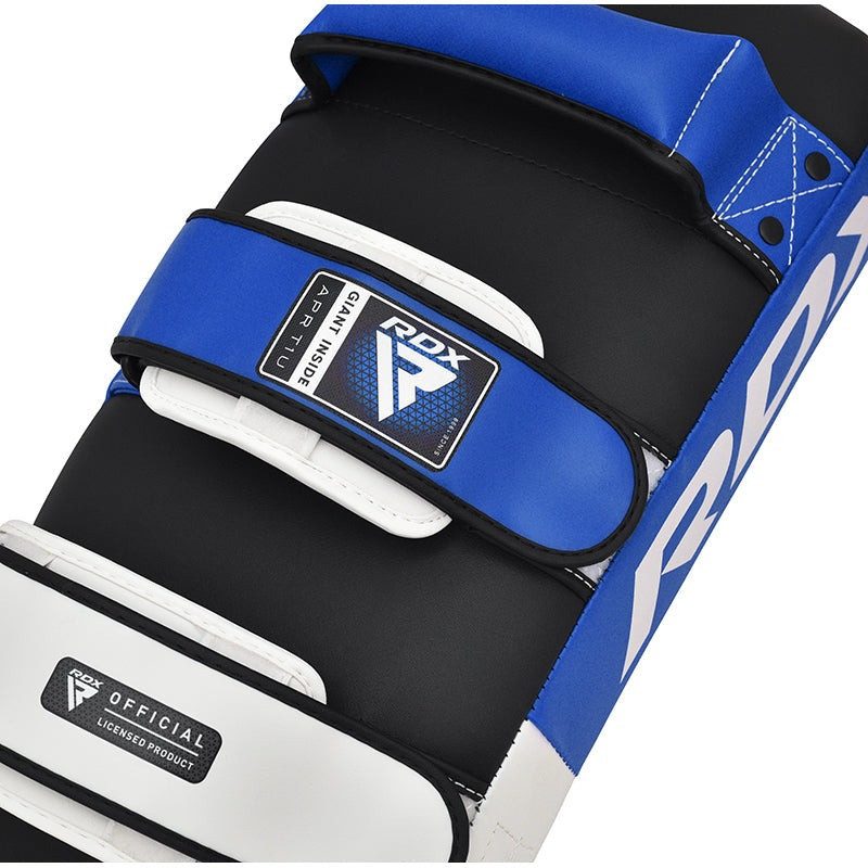 Пади для тайського боксу RDX T1 Curved Thai Kick Pad Blue (1 шт.)