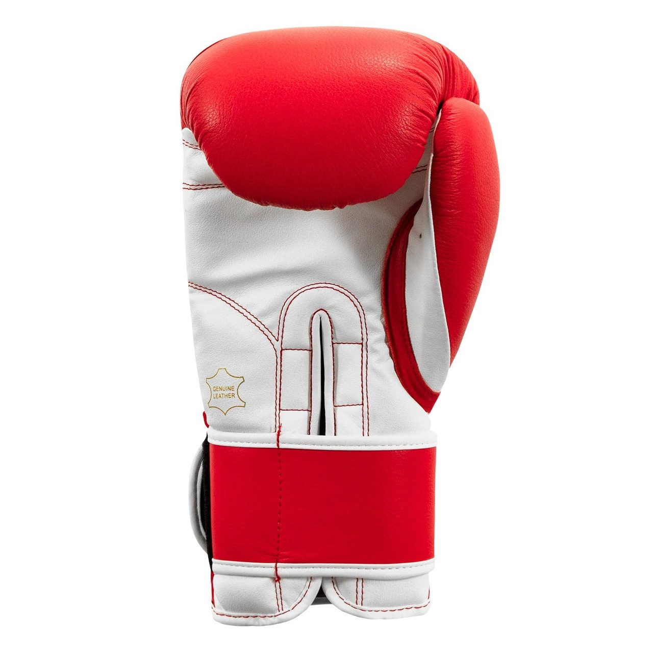 Боксерські рукавиці TITLE Boxing Pro Style Leather Gloves3.0 Red/White 14 oz (бинти 4м. в комплекті)