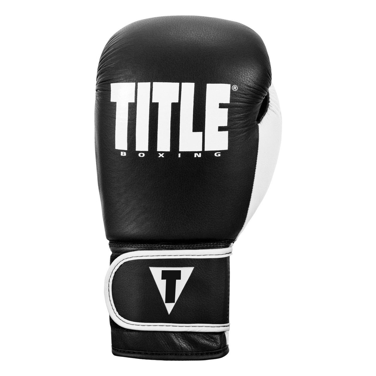 Боксерські рукавиці TITLE Boxing Dynamic Strike Black/White 14 oz (бинти 4м. в комплекті)