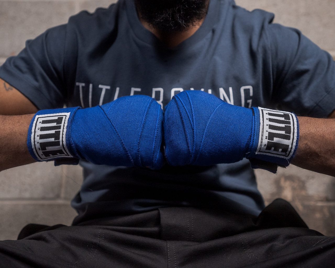 Бинти для боксу TITLE Boxing Select 180″ Semi Elastic Mexican Royal (4.5м.)