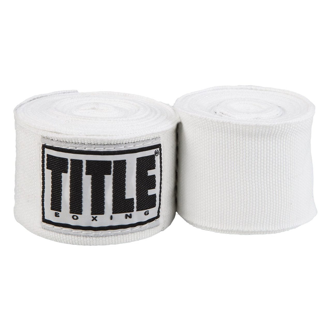 Бинти для боксу TITLE Boxing Select 180″ Semi Elastic Mexican White (4.5м.)