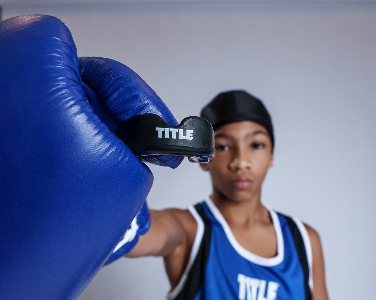 Капа TITLE Boxing Super Shield X2 доросла (вік 11+) Black