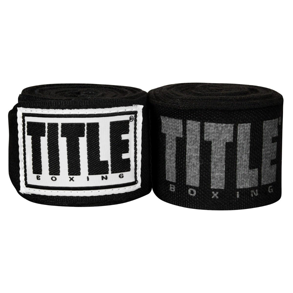 Бинти для боксу TITLE Boxing Power-Flex Elite 180″ Black (4.5м.)