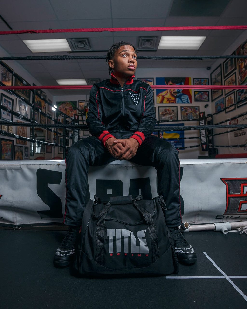 Спортивна сумка TITLE Boxing Individual Sport Bag Black