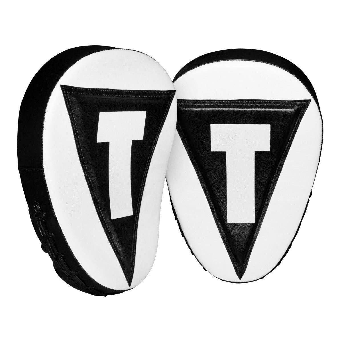 Лапи боксерські TITLE Boxing Attack “Big-T” Punch Mitts 2.0 White/Black