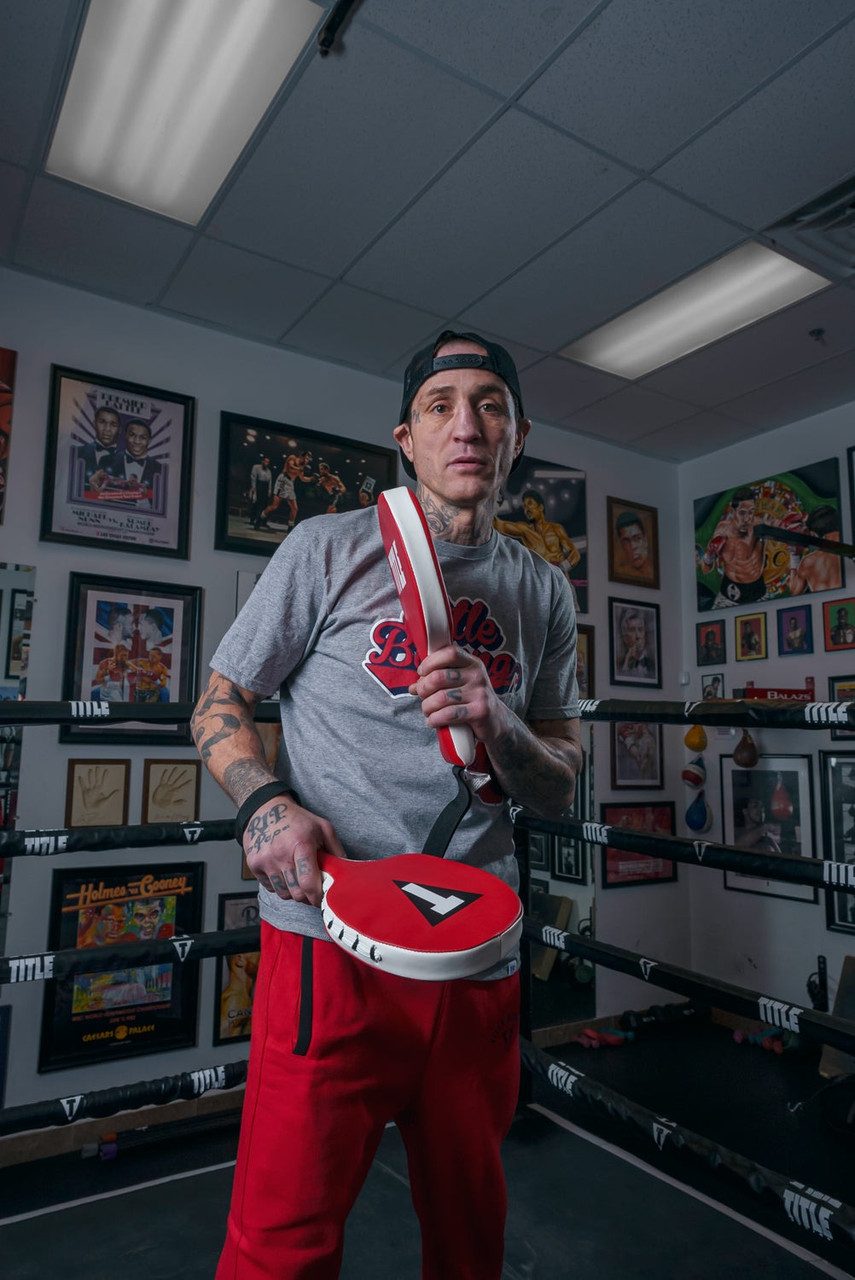 Боксерські ракетки TITLE Boxing Punch Training Paddles Red