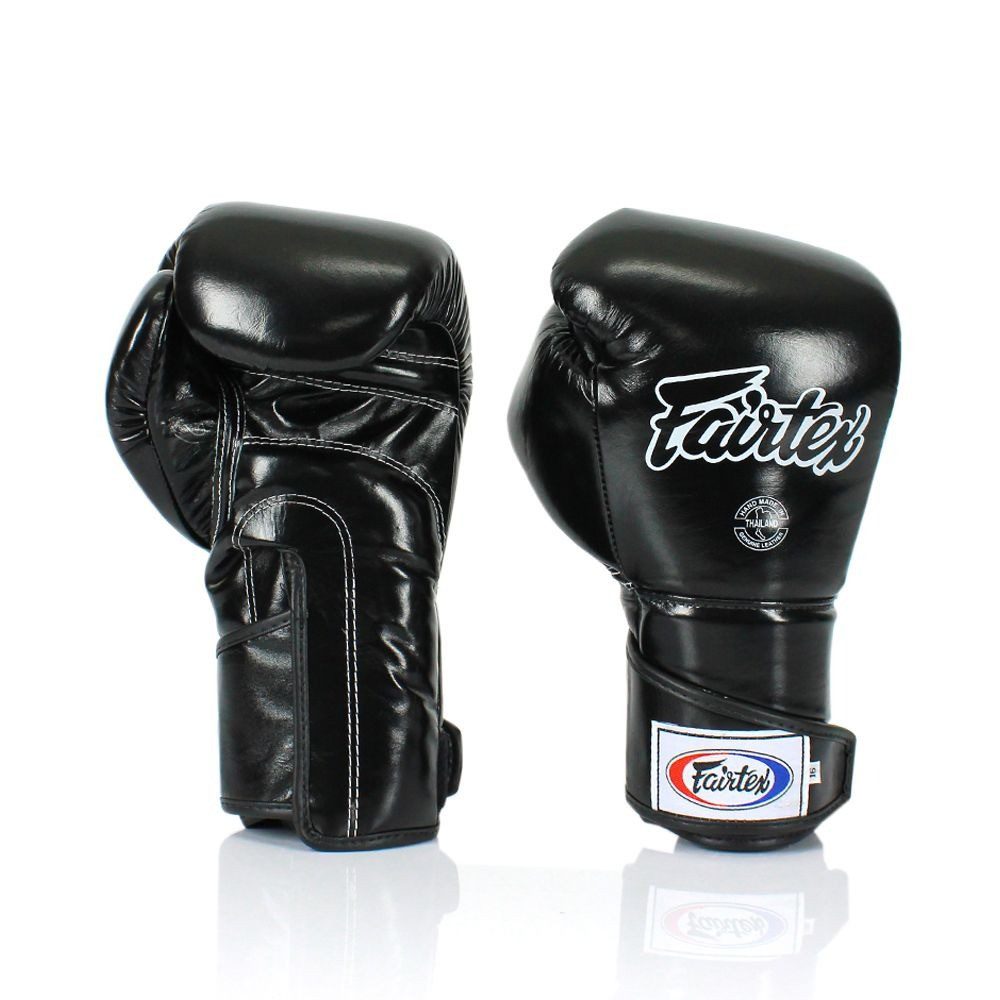 Боксерські рукавиці Fairtex BGV6 Black 14 унцій (бинти в комплекті)