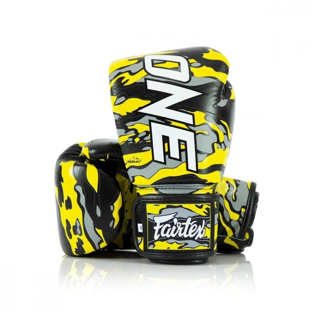 Боксерські рукавиці Fairtex BGV-ONE X STBG (натуральна шкіра) 14 унцій (бинти в комплекті)