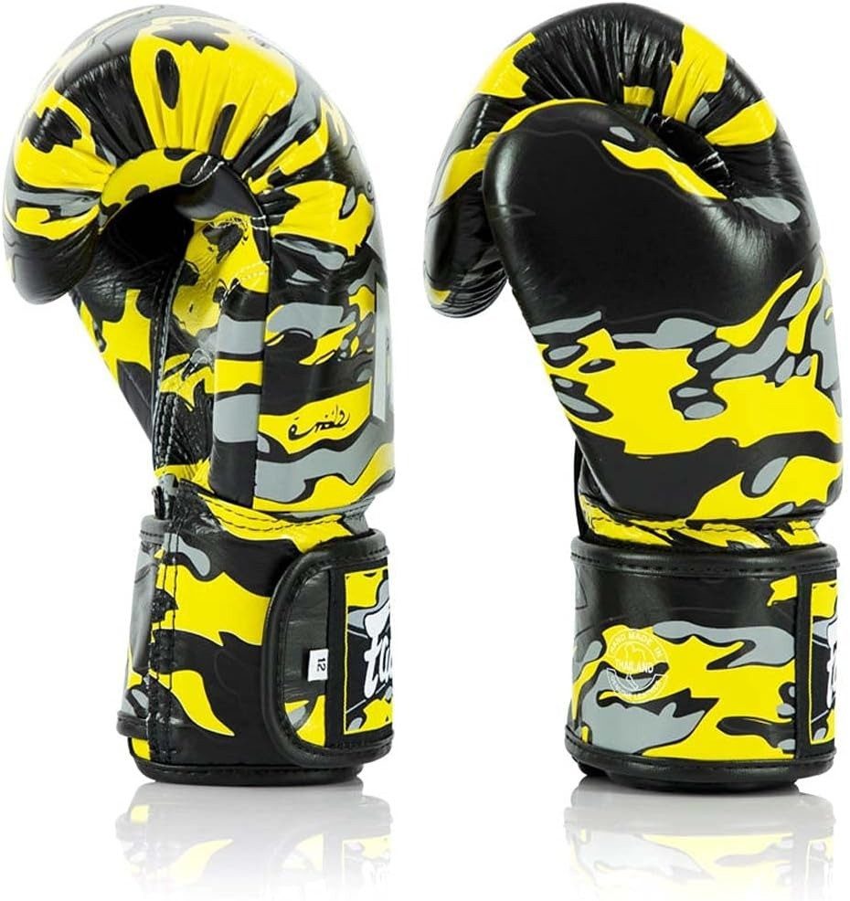 Боксерські рукавиці Fairtex BGV-ONE X STBG (натуральна шкіра) 14 унцій (бинти в комплекті)
