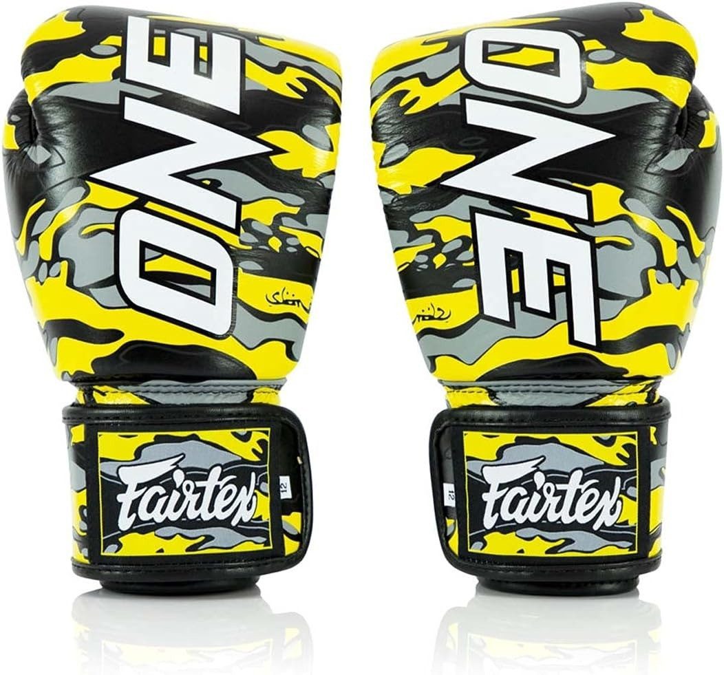 Боксерські рукавиці Fairtex BGV-ONE X STBG (натуральна шкіра) 14 унцій (бинти в комплекті)
