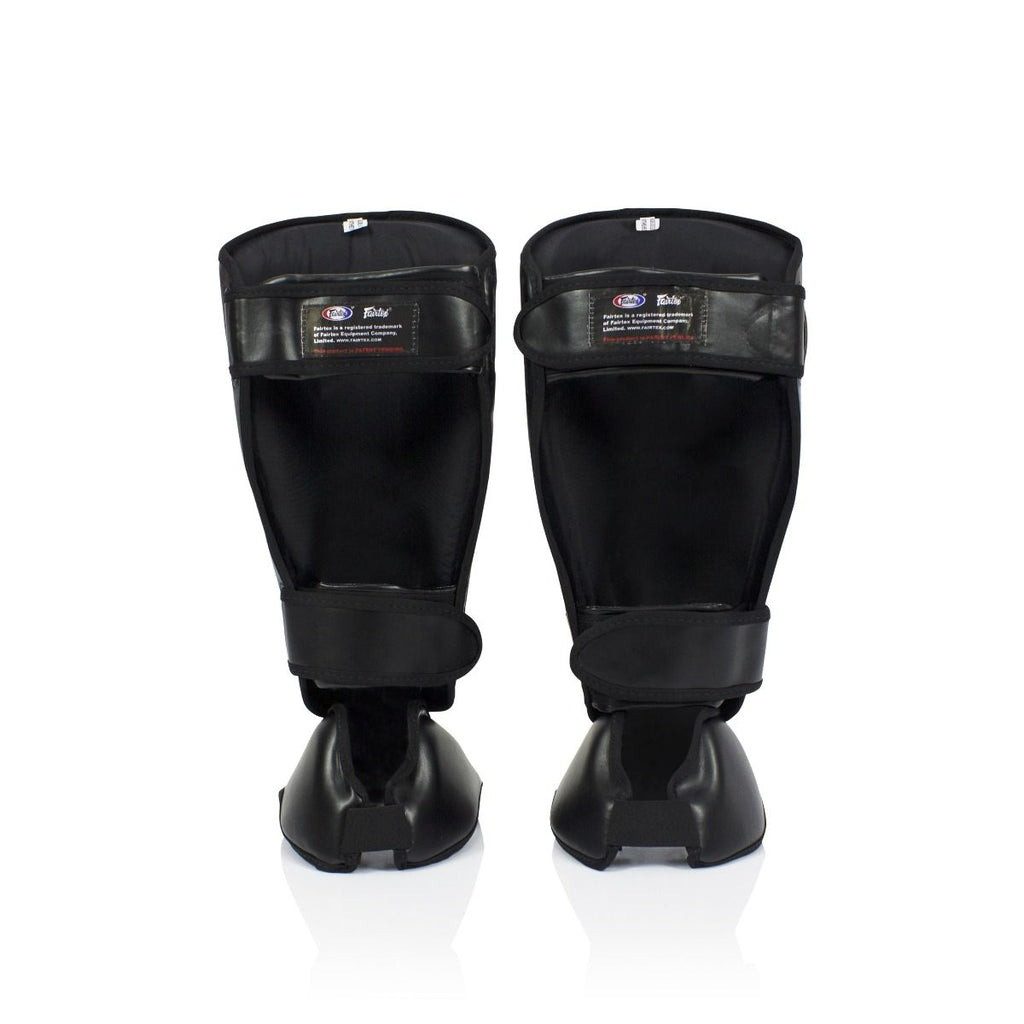 Захист гомілки та стопи Fairtex SP7 Shin Pads Black L