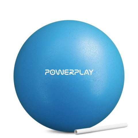 М’яч для пілатесу, йоги та реабілітації PowerPlay PP_4415 Body Shape Ball 22 см Синій