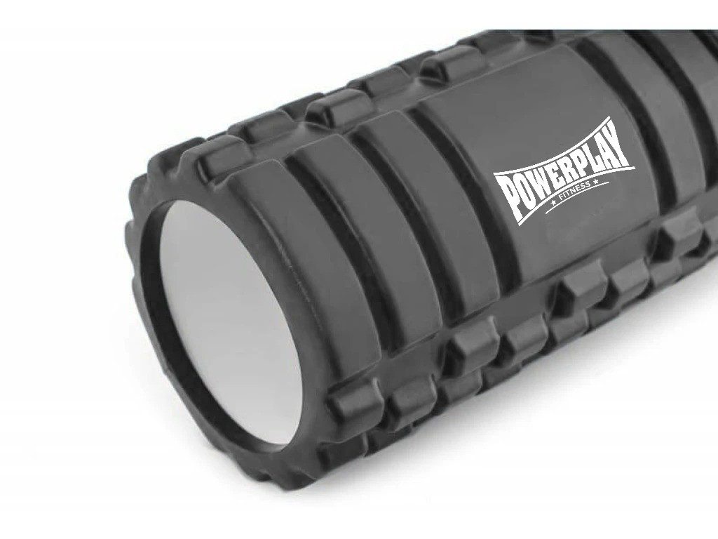 Масажний ролик (роллер) PowerPlay 4404 Massage Roller Сірий (45×14см.)