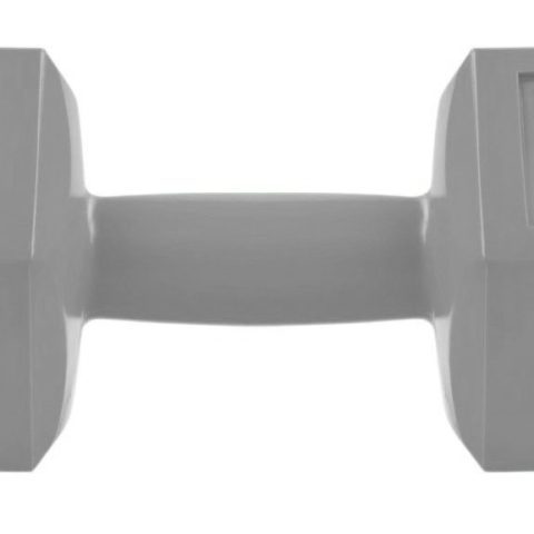 Гантель композитна PowerPlay 4124 Hercules 4 кг. Сіра (1 шт.)