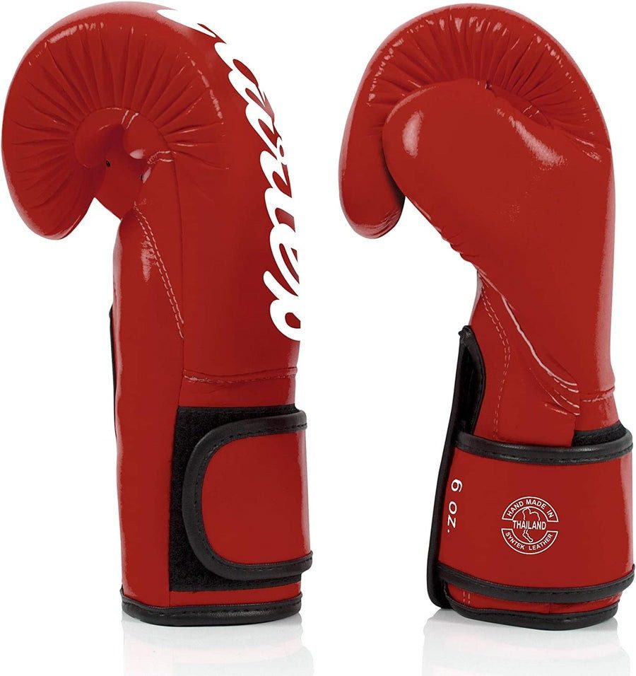 Боксерські рукавиці Fairtex BGV14 Red 14 унцій (бинти в комплекті)