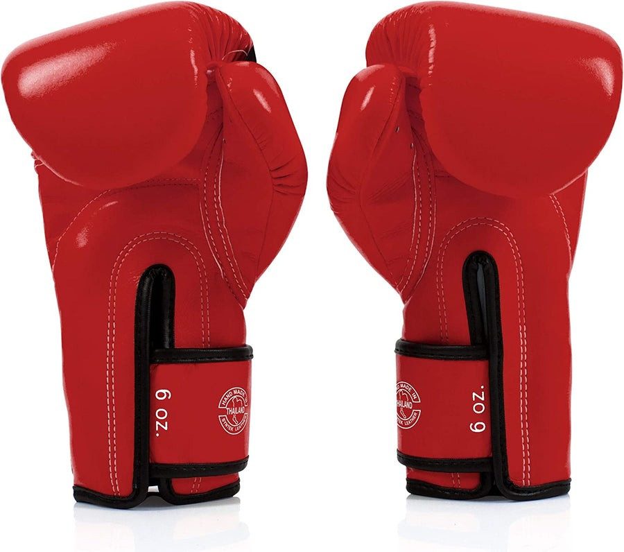 Боксерські рукавиці Fairtex BGV14 Red 14 унцій (бинти в комплекті)