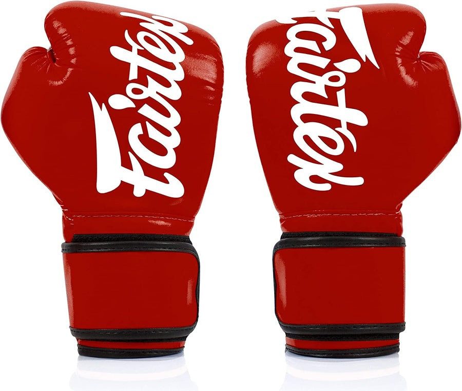 Боксерські рукавиці Fairtex BGV14 Red 14 унцій (бинти в комплекті)