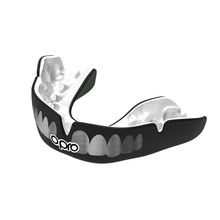 Капа OPRO Instant TEETH доросла (вік 11+) Black/Silver (art.102526002)