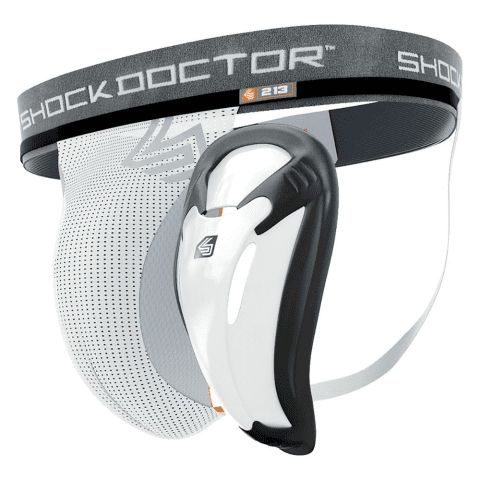Захист паху Shock Doctor Supporter with Protective Cup – White, M