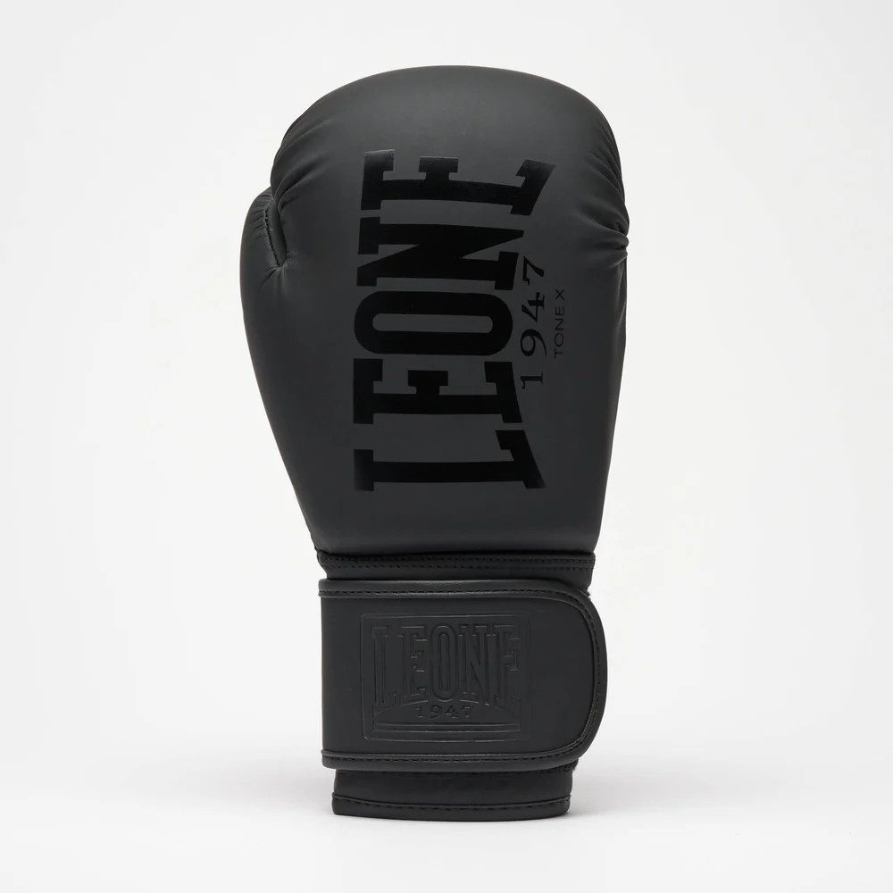 Боксерські рукавиці Leone GN058 TONE X Black 14 унцій