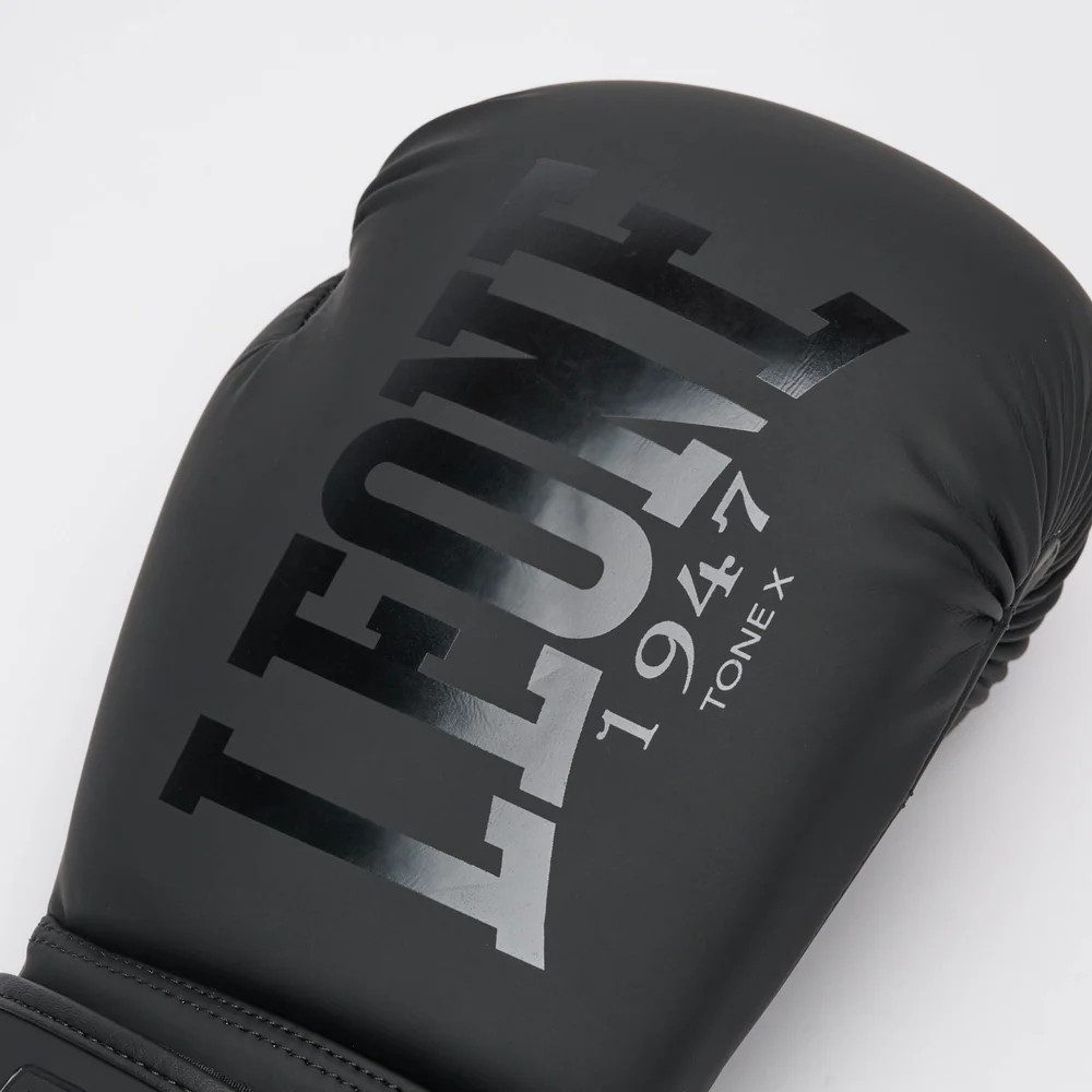 Боксерські рукавиці Leone GN058 TONE X Black 14 унцій
