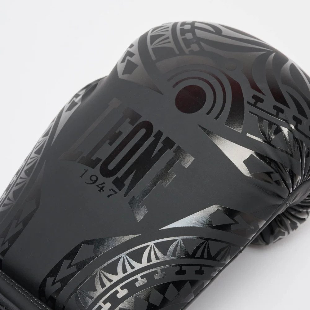Боксерські рукавиці Leone GN329 HAKA Black 16 унцій