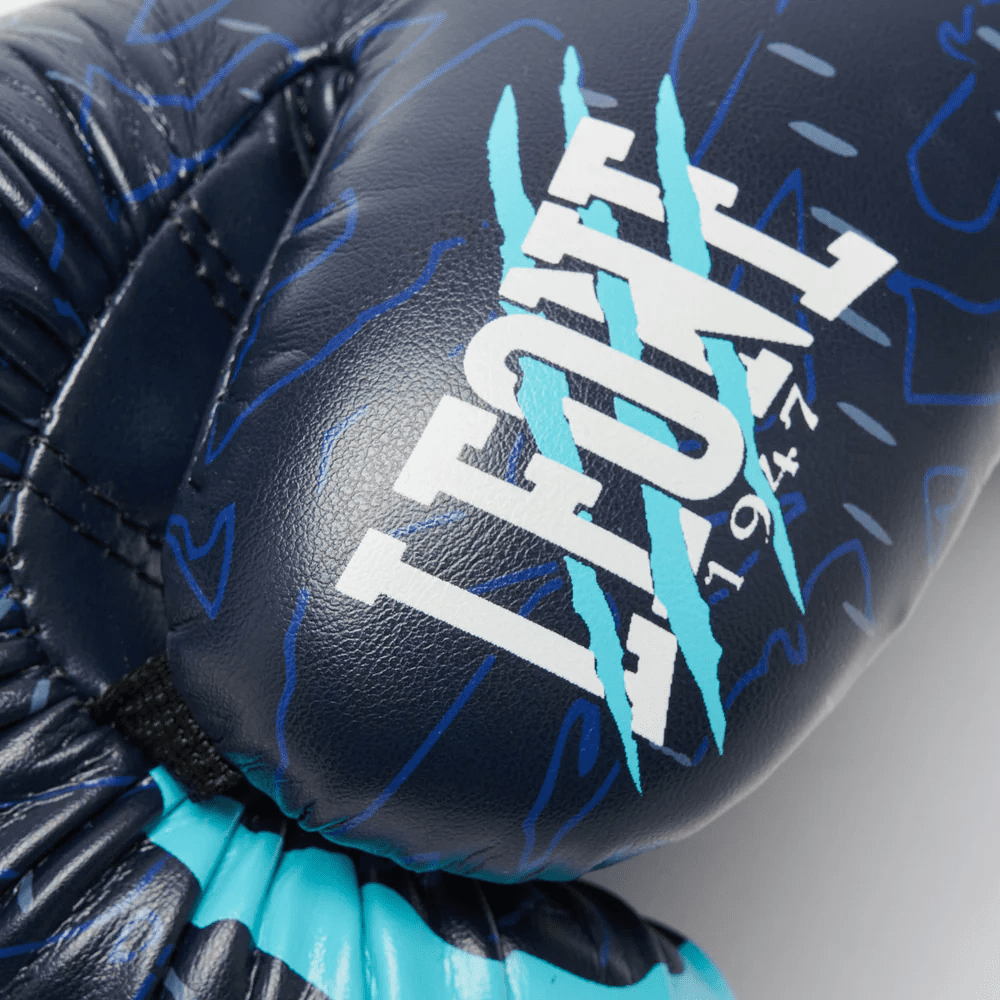 Боксерські рукавиці Leone GN004 PRIMAL INSTINCT Blue 16 унцій