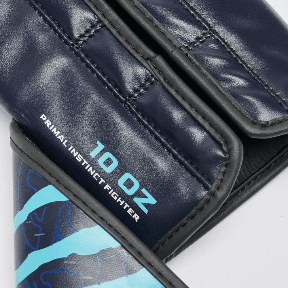 Боксерські рукавиці Leone GN004 PRIMAL INSTINCT Blue 16 унцій