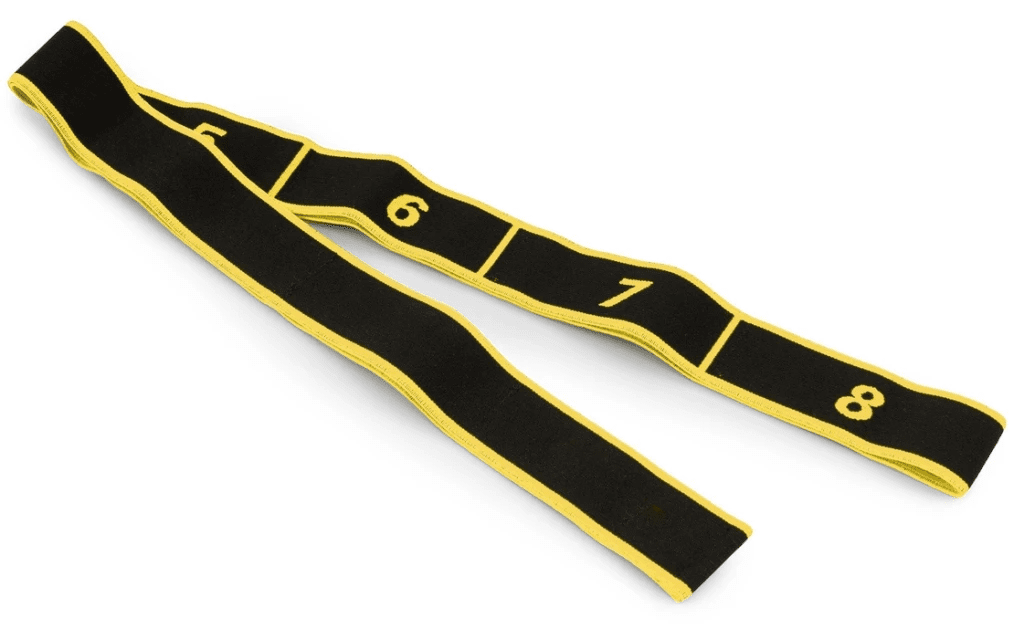 Еспандер з петлями для розтяжки PowerPlay PP_4311 Fitness Band Жовта (88*4см.)