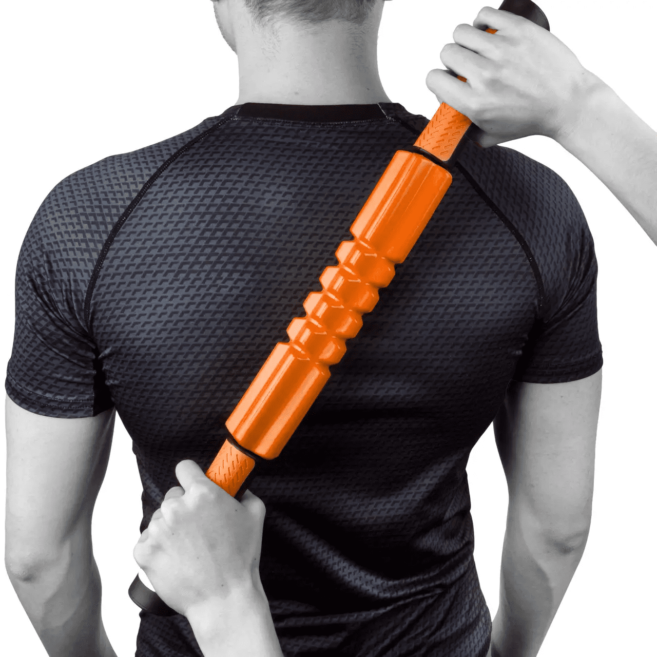 Масажний набір PowerPlay PP_4015 EPP Foam Roller Set 4in1 (2-ва роли + 2-ва м’ячі) Чорно-Фіолетовий