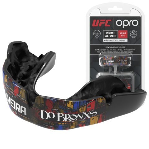 Капа OPRO UFC Fighter Collection Oliveira доросла (вік 11+) Black (art.102529009)