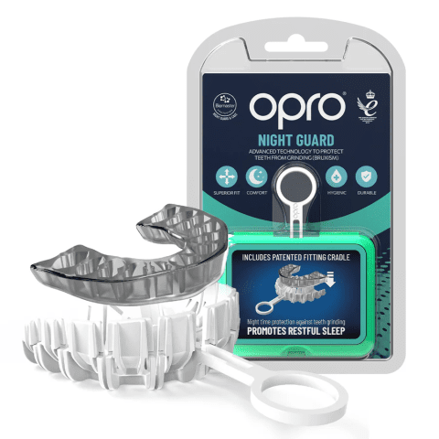 Нічна капа від бруксизму (від скреготу зубами) OPRO доросла (вік 11+) Clear (art.869002)