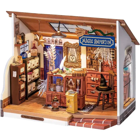 Конструктор 3D міні-будинок Robotime Rolife Kiki's Magic Emporium DG155