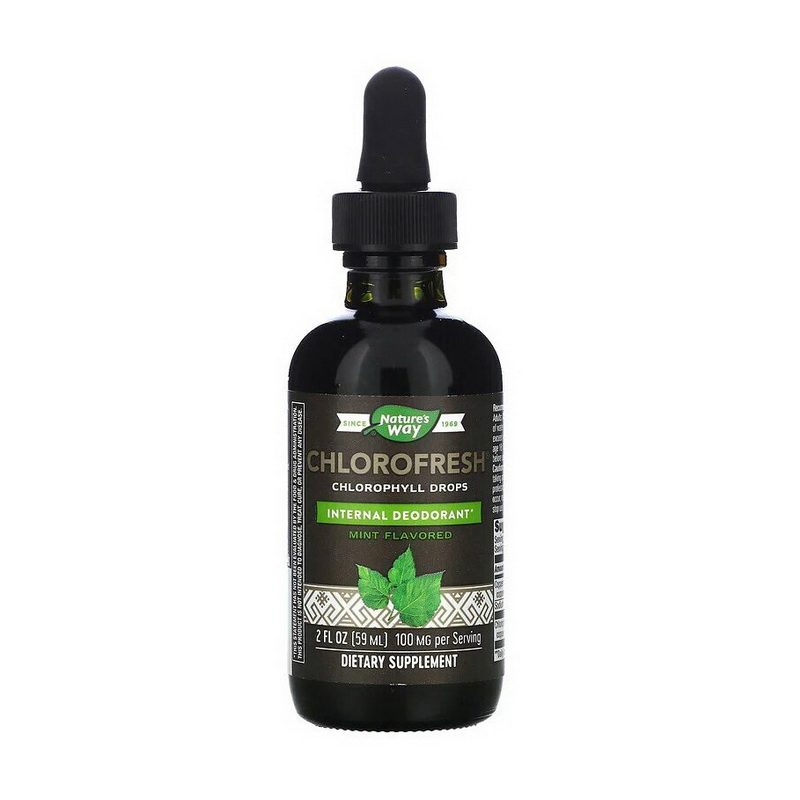 Nature’s Way Chlorofresh Chlorophyll Drops (59 ml, mint)