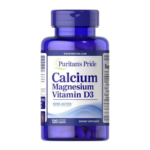 Puritan’s Pride Calcium Magnesium Vitamin D3 (120 caplets)