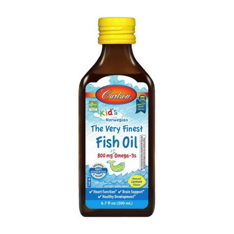 Carlson Labs Kid's The Very Finest Fish Oil 800 mg Omega-3s