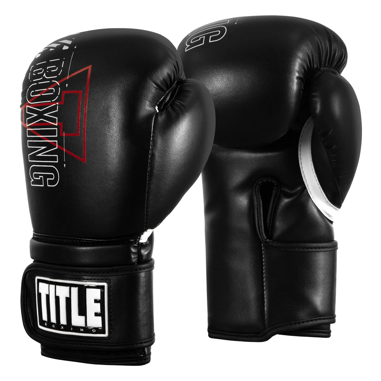 Боксерські рукавиці TITLE DYNAMIC STRIKE HEAVY BAG GLOVES Black / 14 oz