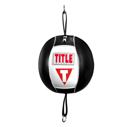 Груша боксерська на розтяжках TITLE Classic Double End Bag 3.0 - White/Red / 8