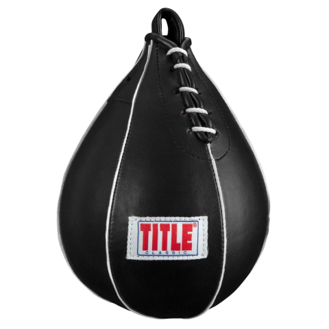Пневмогруша боксерська TITLE Classic Super Speed Bag V2 - Black / M