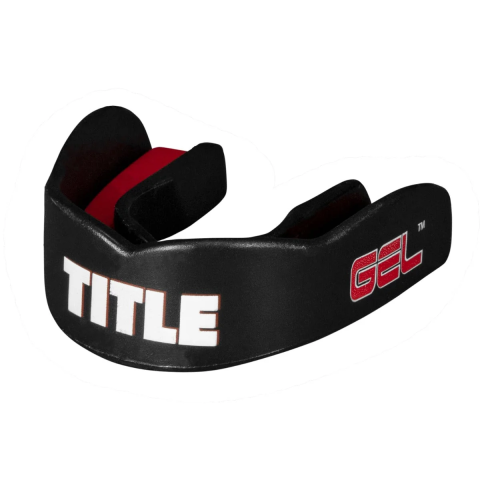 Капа TITLE Boxing Gel Max Channel Black