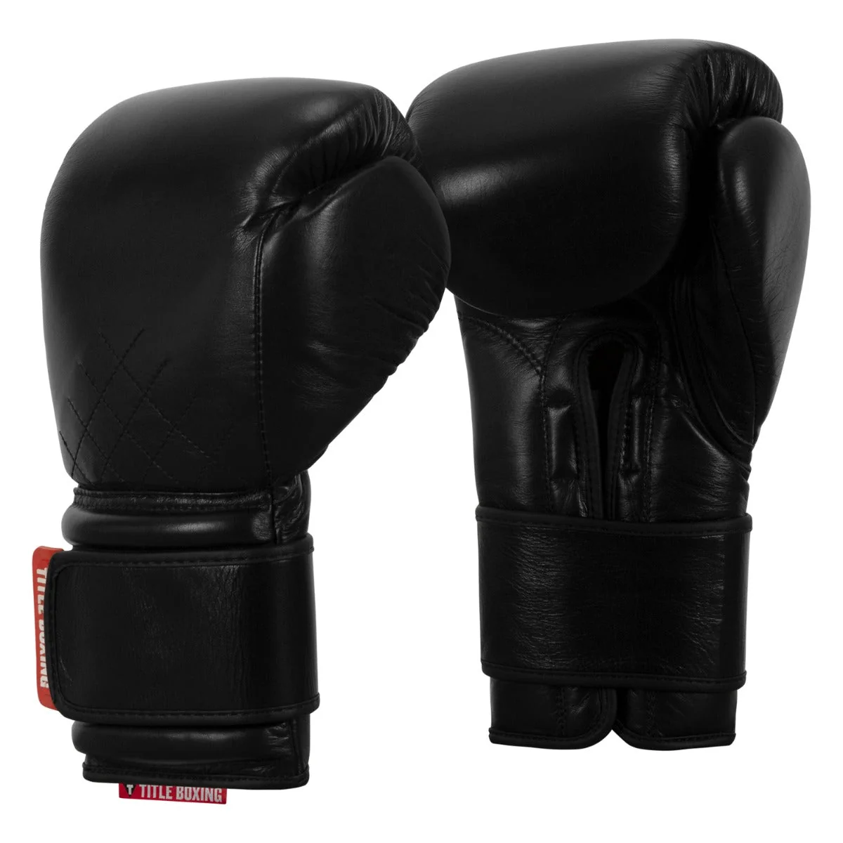 Боксерські рукавиці TITLE Boxing Ko-Vert Training Boxing Gloves - Black / 12 oz