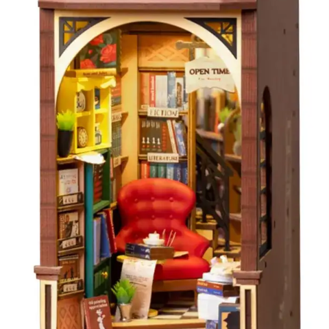 Конструктор Бук Нук Robotime Rolife Книжкова крамниця TGB07