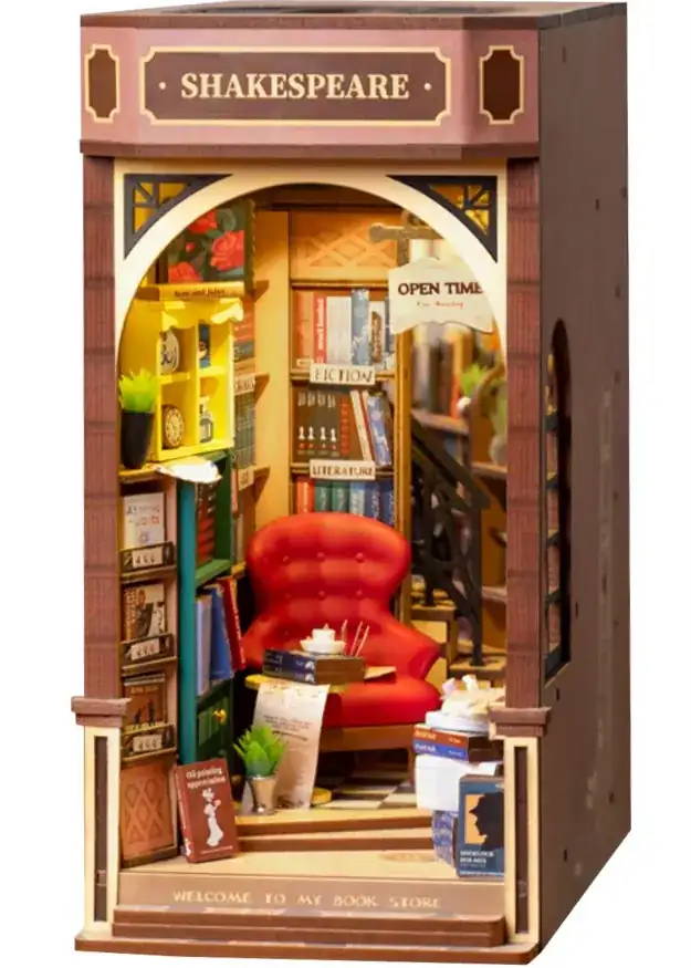 Конструктор Бук Нук Robotime Rolife Книжкова крамниця TGB07